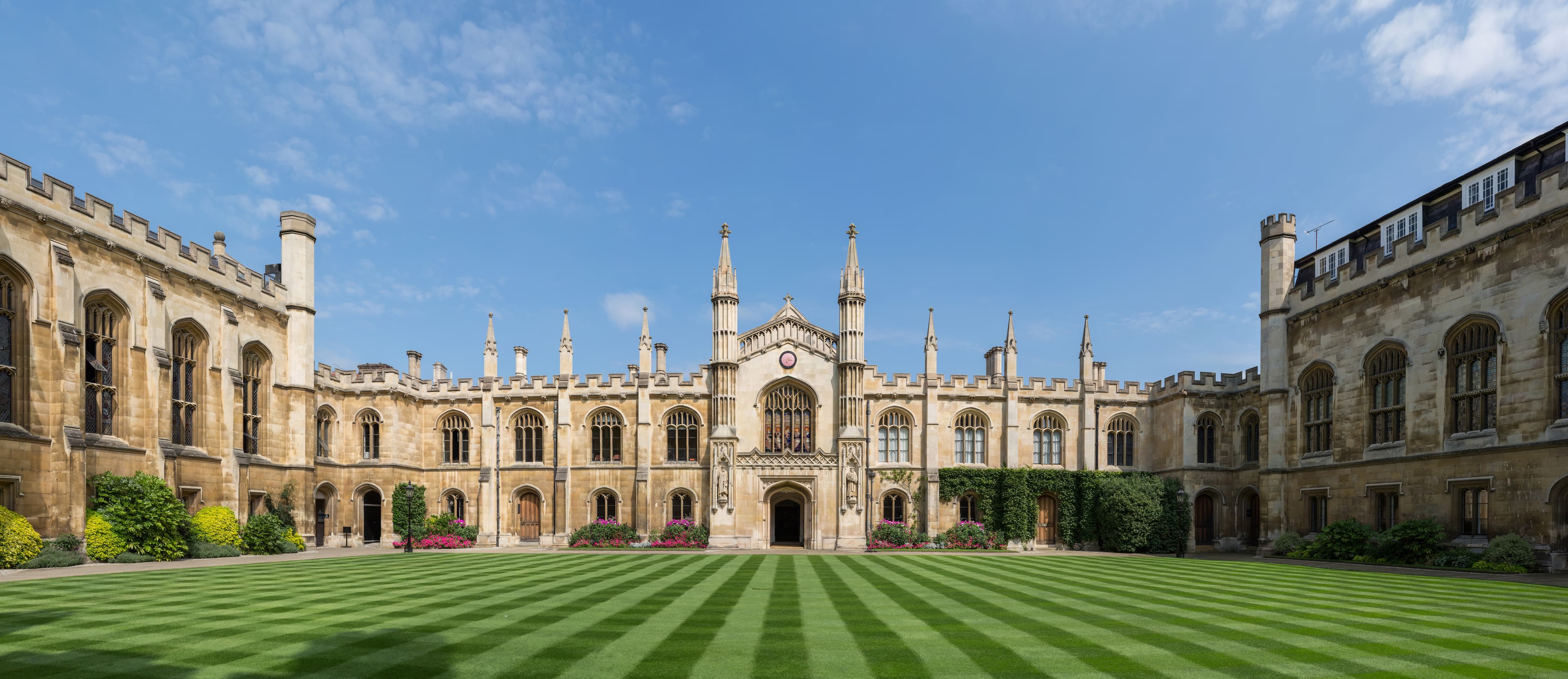 A beautiful college campus